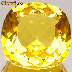 Citrine Natural 31.9 carate 21.4 x 21.6 x12  mm foto mare