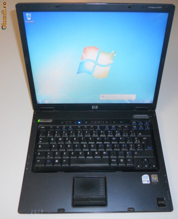 Laptop HP Compaq nc6320 Core2Duo T5600 foto mare