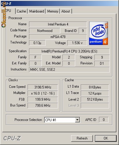 Procesor TOP socket 478 - Intel Pentium 4 (Northwood) 3.00GHz/512/800 - 70 lei foto mare