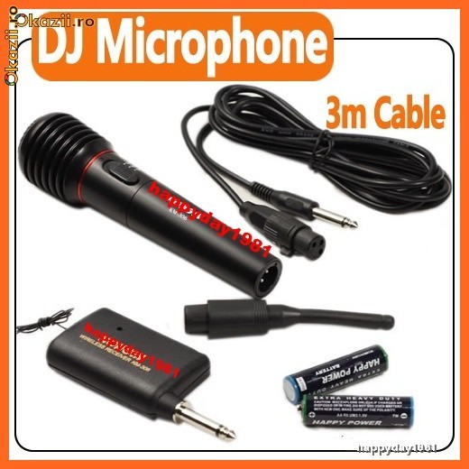 MICROFON WIRELESS foto mare