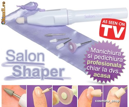 Pila Electrica SALON SHAPER 5 capete foto mare