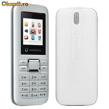 Vand telefoane Vodafone 246 albe  noi la cutie cu incarcator si casti, libere de retea, cu meniu in limba romana, engleza. Onorez doar comenzi de min foto mare