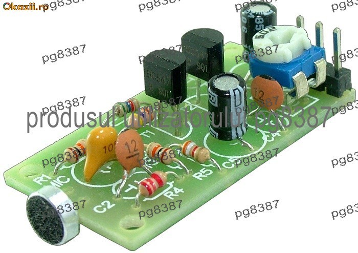 KIT preamplificator de microfon-0190 foto mare