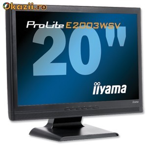Monitor LCD iiyama 20'' foto mare
