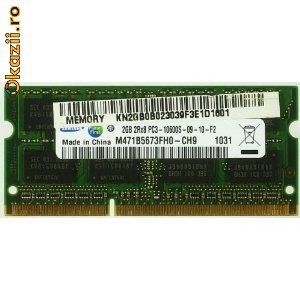 Memorie RAM  Samsung 2GB 1066MHz CL9 foto mare