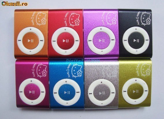 mp 3 player + CADOU UN SACULET PERSONALIZAT hello kitty -  cel mai mic pret foto mare