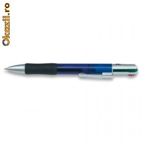 Pix cu 4 culori. Culoare - Albastru transparent,  KC5116-23 foto mare