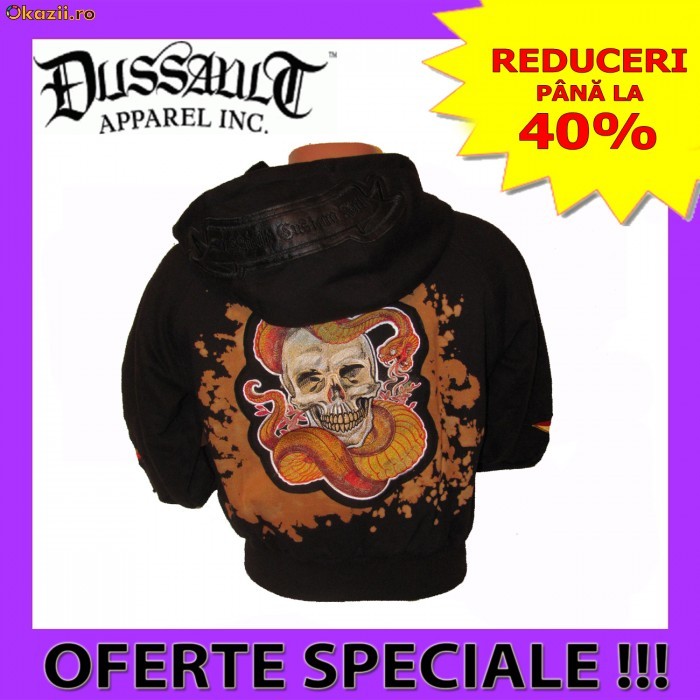 HANORAC DAMA DUSSAULT FASHION SKULL foto mare
