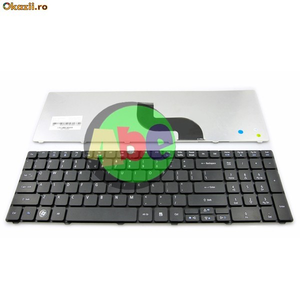 TASTATURA LAPTOP ACER  ASPIRE 5810T 5410T 5536 5536G 5738 BLACK NSK-ALA1D foto mare