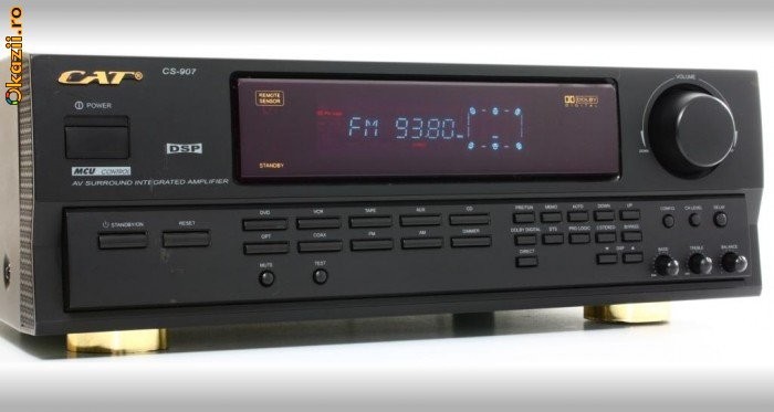 vand super sistem 5.1 - statie CAT CS-907 + BOXE GENIUS 5.1 foto mare