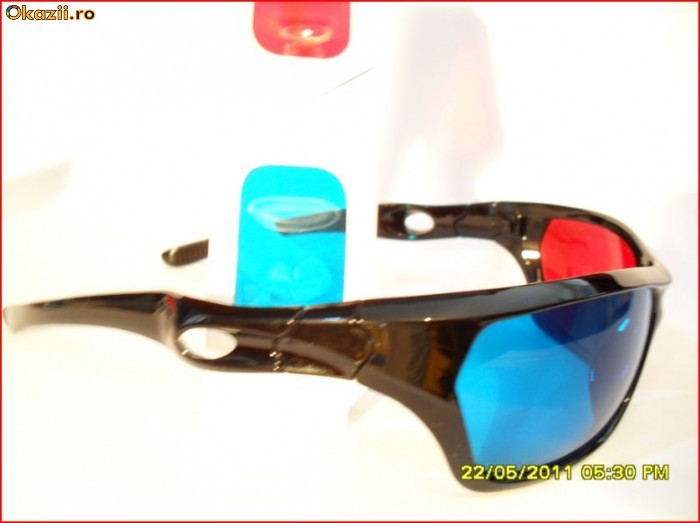 Ochelari 3d Red/Cyan si Green/Magenta + CADOU o pereche de ochelari 3d din carton foto mare