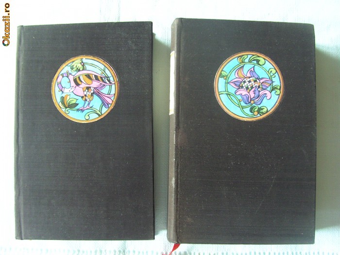 CARTILE POPULARE IN LITERATURA ROMANEASCA Vol.1 si 2, Editie de lux, N. Cartojan foto mare