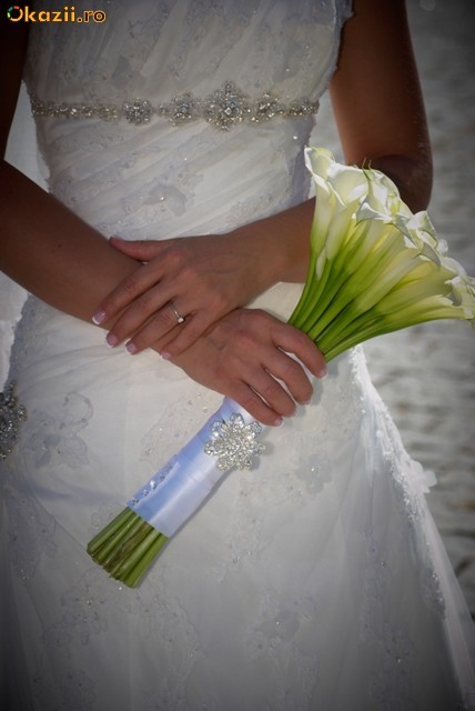 Rochie mireasa LUCCA BRIDE Scandinavian Design / Model Audrey / Stardust Collection 2011 /size 36 foto mare
