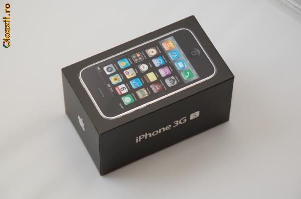Vand iPhone 3 gs 32 gb foto mare