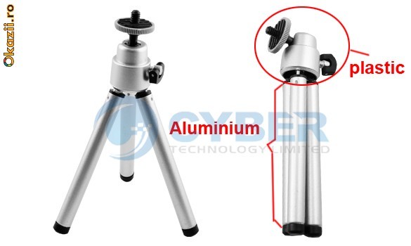 MINITRIPOD PENTRU APARATE FOTO SI WEBCAM foto mare