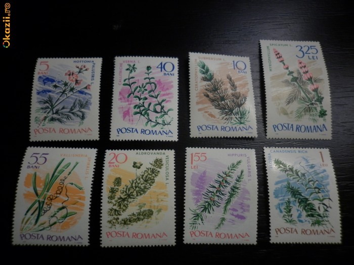 Romania LP 634 , Plante subacvatice , MNH/** foto mare