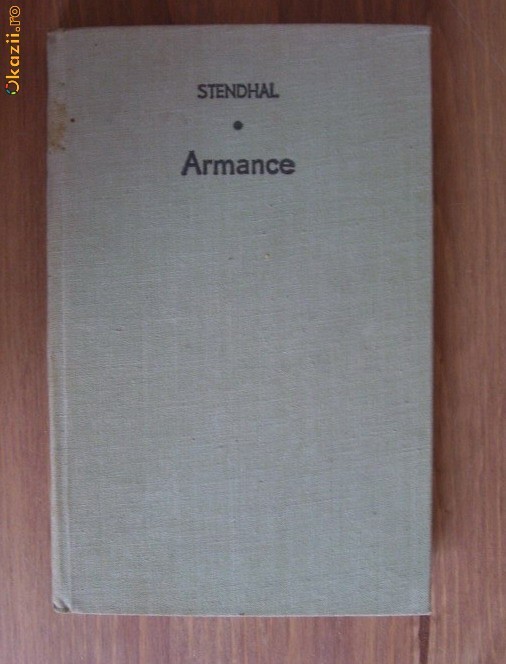 Stendhal - Armance foto mare