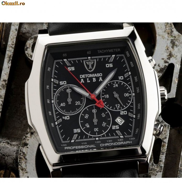 CEAS Chronograph DETOMASO ALBA Black , data foto mare