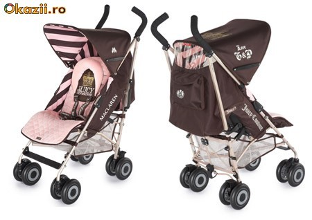 CARUCIOR MCLAREN JUICY COUTURE IMPECABIL + PELERINA PLOAIE + SAC DE IARNA - 1499 RON !! foto mare