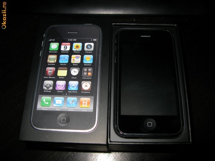 IPHONE 3G BLACK foto mare