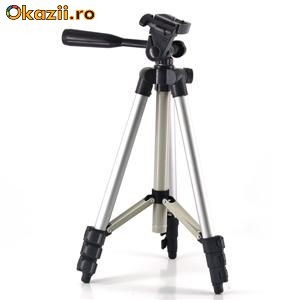 TREPIED PENTRU APARATE FOTO / VIDEO INALTIME MAX 125 CM foto mare