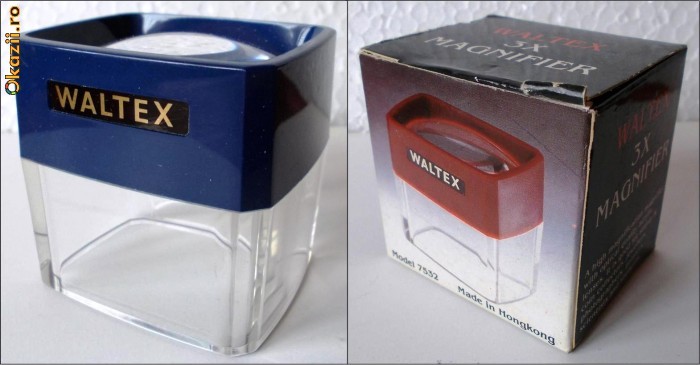 LUPA 3X  WALTEX model 7532, corector optic foto mare