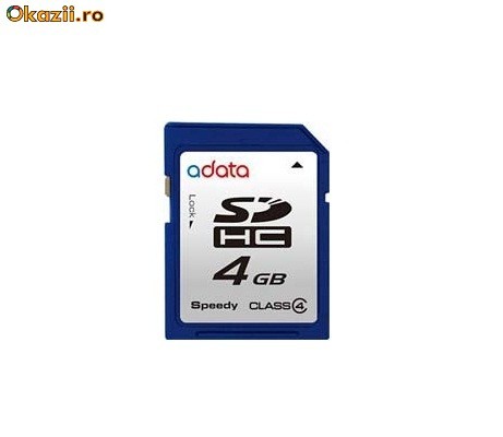 SD MEMORY CARD 4GB A-DATA CLASS4 foto mare