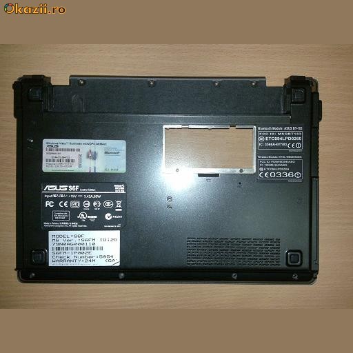 Bottomcase Asus S6F foto mare
