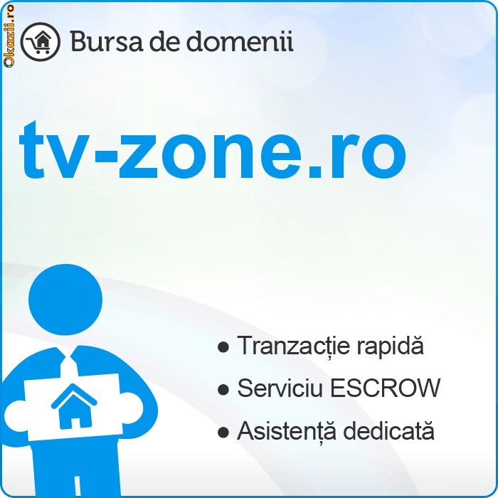 Vand tv-zone.ro foto mare