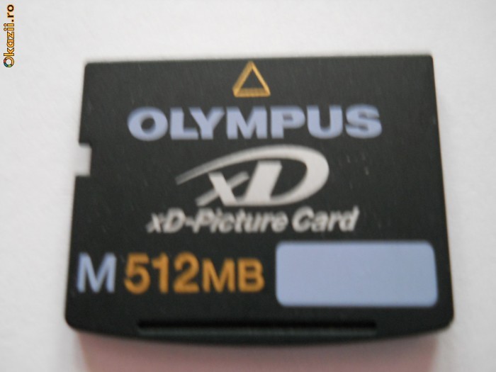 VAND CARD 512 MB OLIMPUS XD foto mare