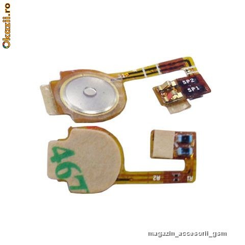 Folie banda contact Buton ok joystick microcontact Meniu Home Flex home Apple iPhone 3GS 8GB 16GB 32GB NOUA Sigilata foto mare