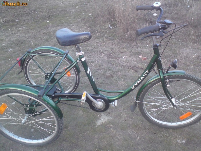 Tricicleta adulti bicicleta cu 3 trei roti foto mare