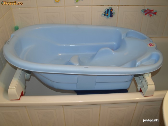 Cadita OK Baby Onda cu suporti cada foto mare