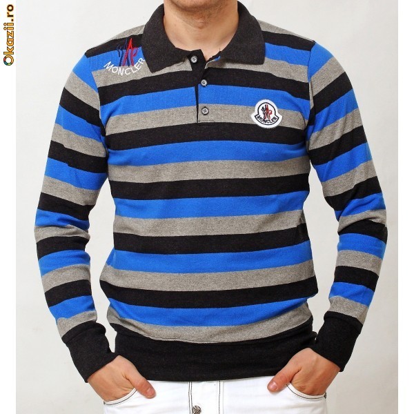 Bluza Moncler - Tip Polo - Super Model .Super Reducere foto mare