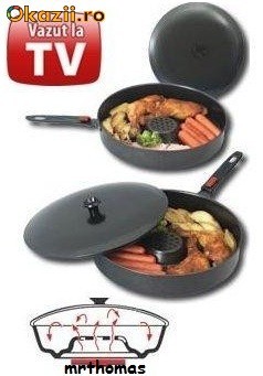 DRY COOKER Tigaie Tigaia Magica - Original Vazut la TV varianta Teleshopping - Livrare rapida in toata tara sau Predare Personala Bucuresti zilnic foto mare