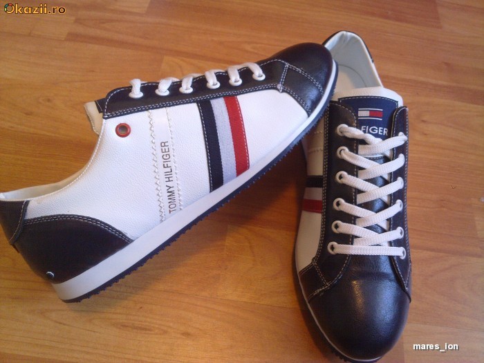 PANTOFI SPORT/TENESI   TOMMY HILFIGER .... ADIDASI CALITATE GARANTATA foto mare