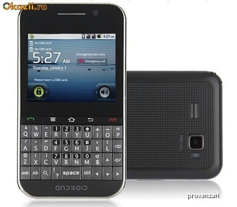 F605 Dual Sim Android 2.3 foto mare