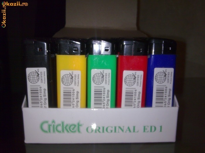 Brichete Cricket si brichete cu led engross 0,45 bani foto mare