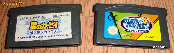 JOCURI GAME BOY ADVANCE foto mare