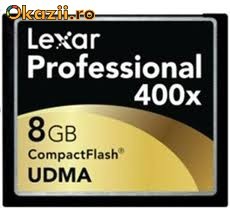 Lexar Compact Flash 400X TB 8GB foto mare