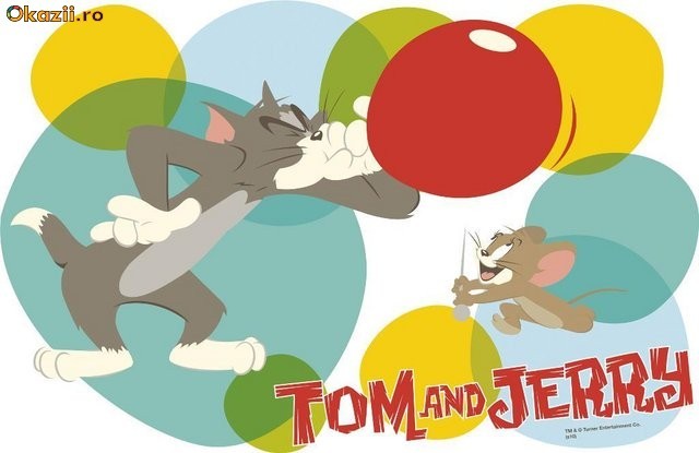 Napron 29x44cm TOM and JERRY CAKE foto mare