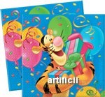 20 Servetele 33x33cm WINNIE BIRTHDAY foto mare