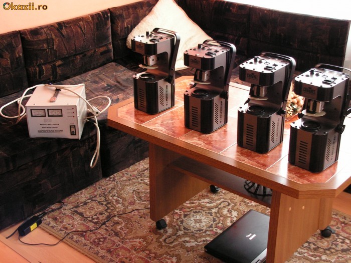 lumini profesionale scanner chauvet intimidator 4 buc -noi- foto mare