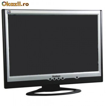 Monitor LCD HORIZON 21.5'', Wide, Negru/Argintiu, 2204LW foto mare
