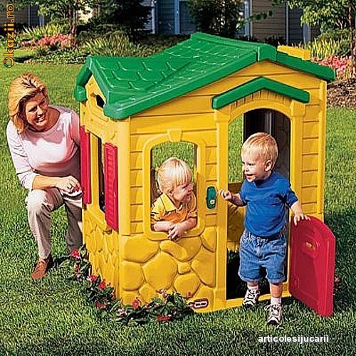 LITTLE TIKES CASUTA  CU SONERIE foto mare