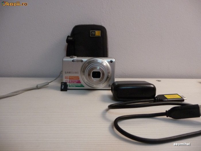 CAMERA FOTO SAMSUNG ST65 14,2 MP  FULL HD COMPLETA FOTO REALE foto mare