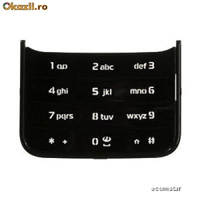 Tastaturi Tastatura Nokia N81 neagra foto mare