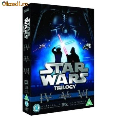 Star Wars Trilogy, ep 4-6, box-set foto mare